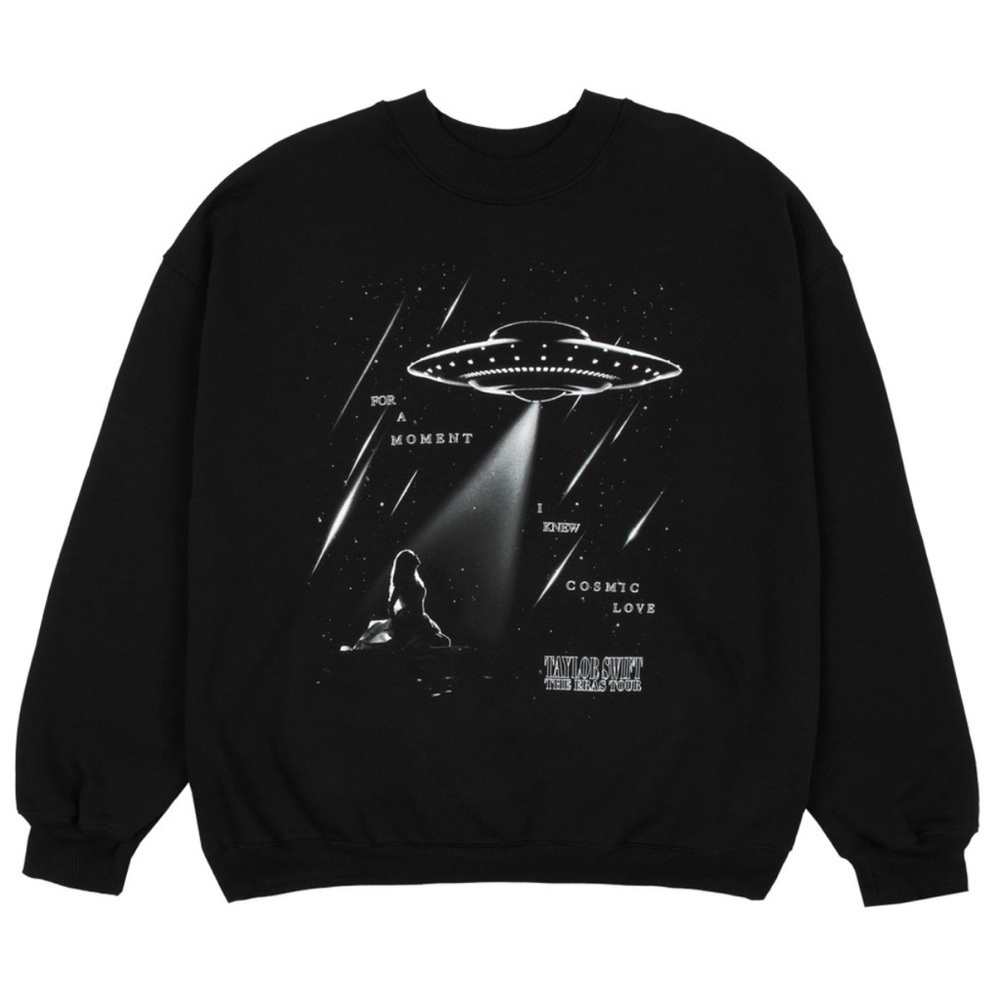 *Authentic* Taylor Swift Eras Tour TTPD Down Bad Live Photo Crewneck ~ XL